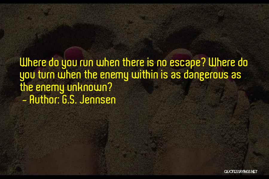 Enemy Within Quotes By G.S. Jennsen