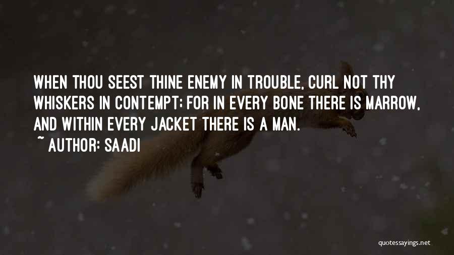 Enemy Within Quotes By Saadi