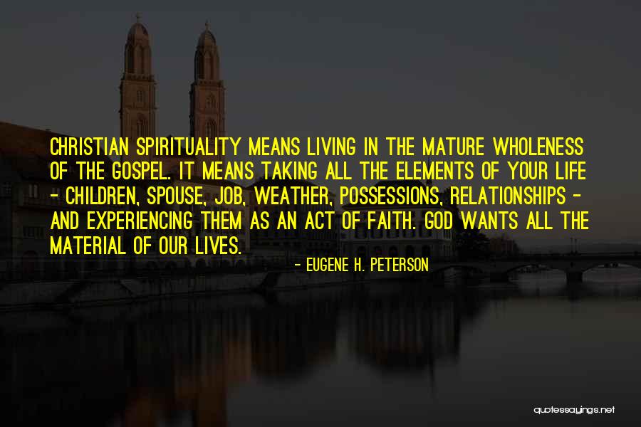 Energico Definicion Quotes By Eugene H. Peterson Energico Definicion Quotes By Eugene H. Peterson
