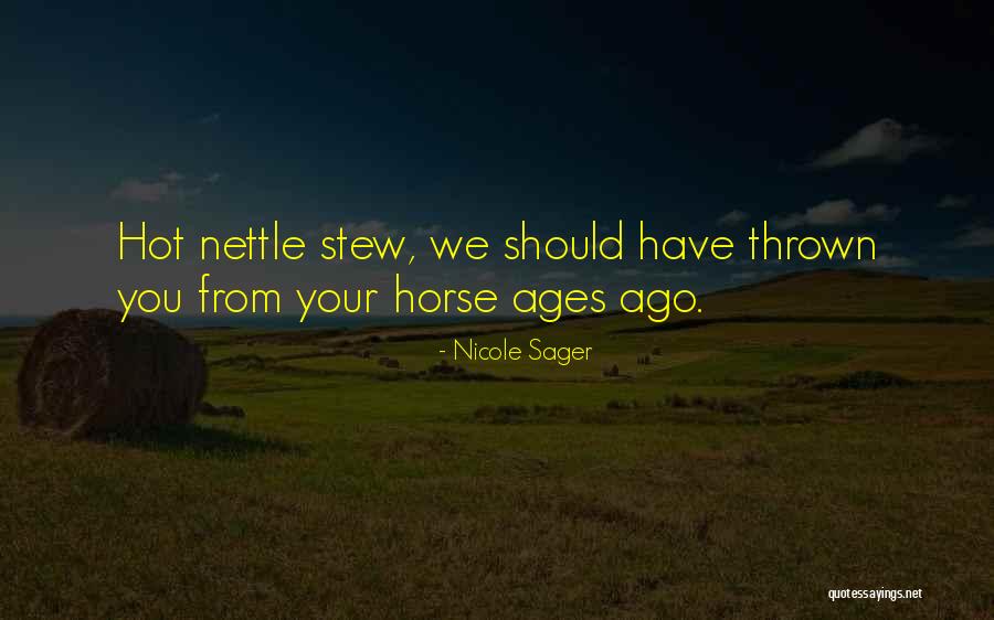Energie Quotes By Nicole Sager