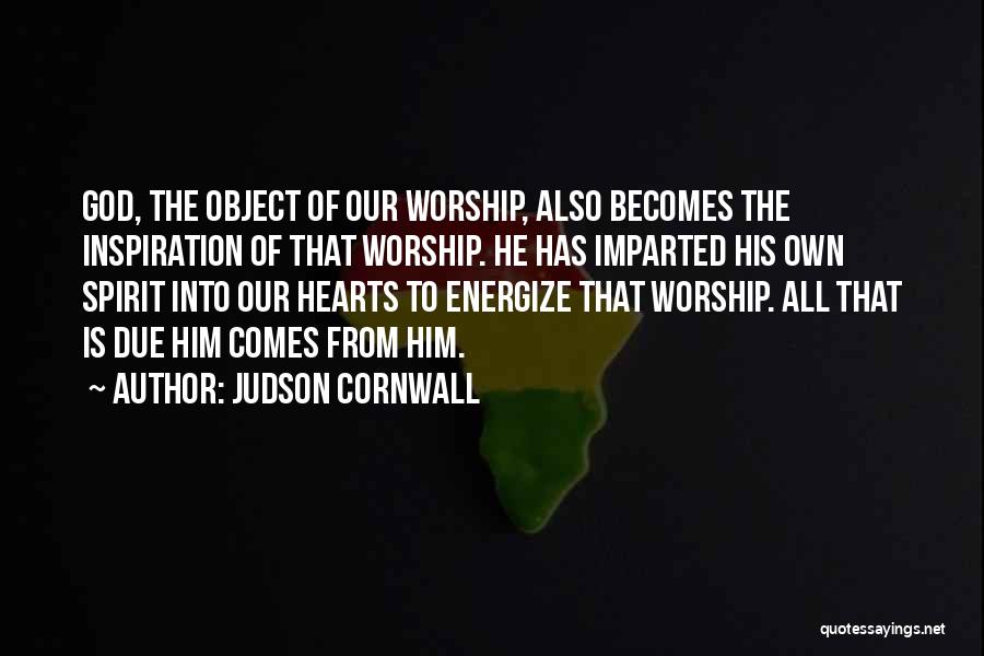 Energize Quotes By Judson Cornwall