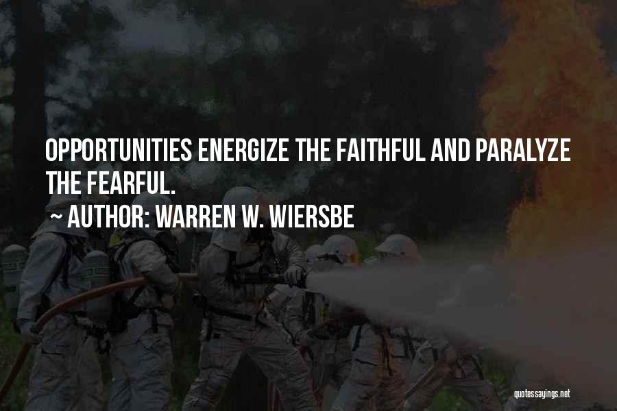Energize Quotes By Warren W. Wiersbe