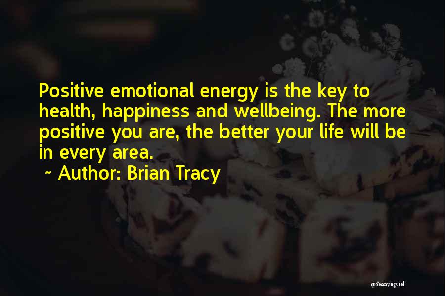 Energy And Attitude Quotes By Brian Tracy