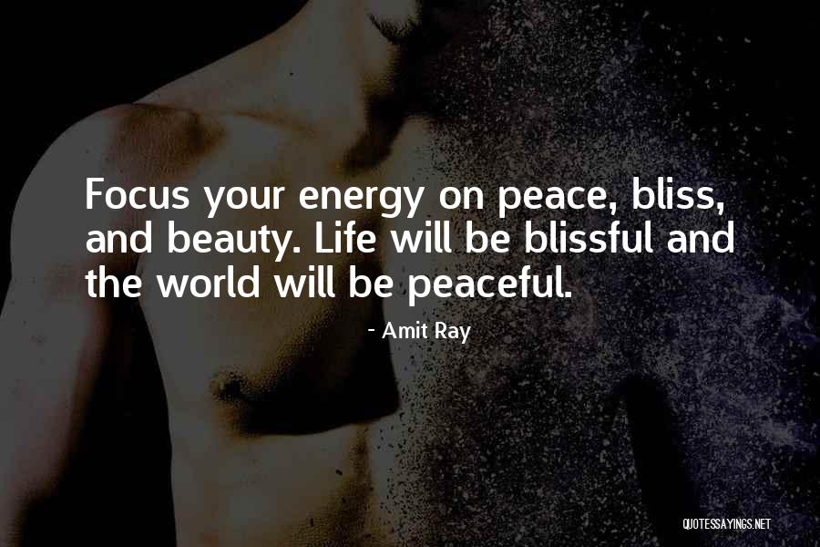 Energy And Focus Quotes By Amit Ray