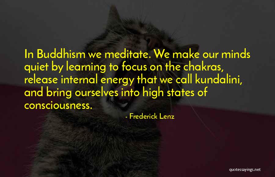 Energy And Focus Quotes By Frederick Lenz