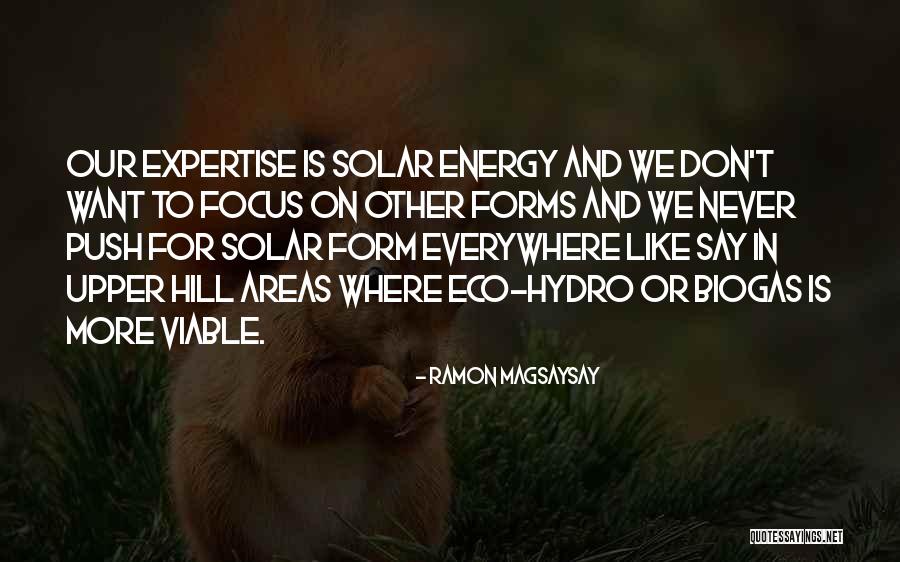 Energy And Focus Quotes By Ramon Magsaysay Energy And Focus Quotes By Ramon Magsaysay