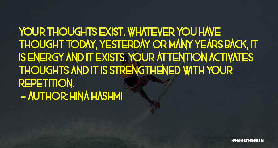 Energy And Frequency Quotes By Hina Hashmi