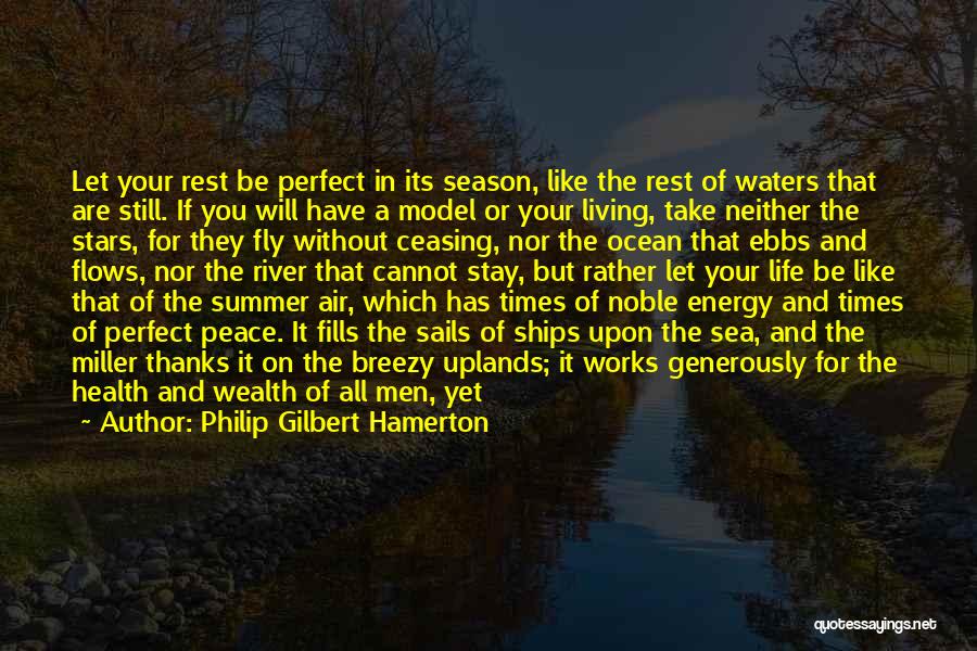 Energy And Life Quotes By Philip Gilbert Hamerton
