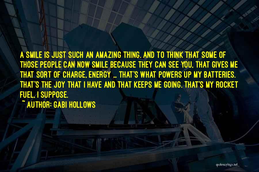 Energy And Motivation Quotes By Gabi Hollows