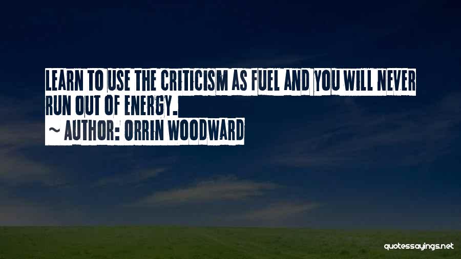 Energy And Motivation Quotes By Orrin Woodward