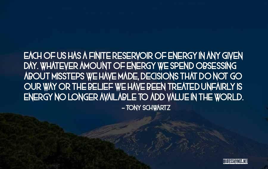 Energy And Positivity Quotes By Tony Schwartz Energy And Positivity Quotes By Tony Schwartz