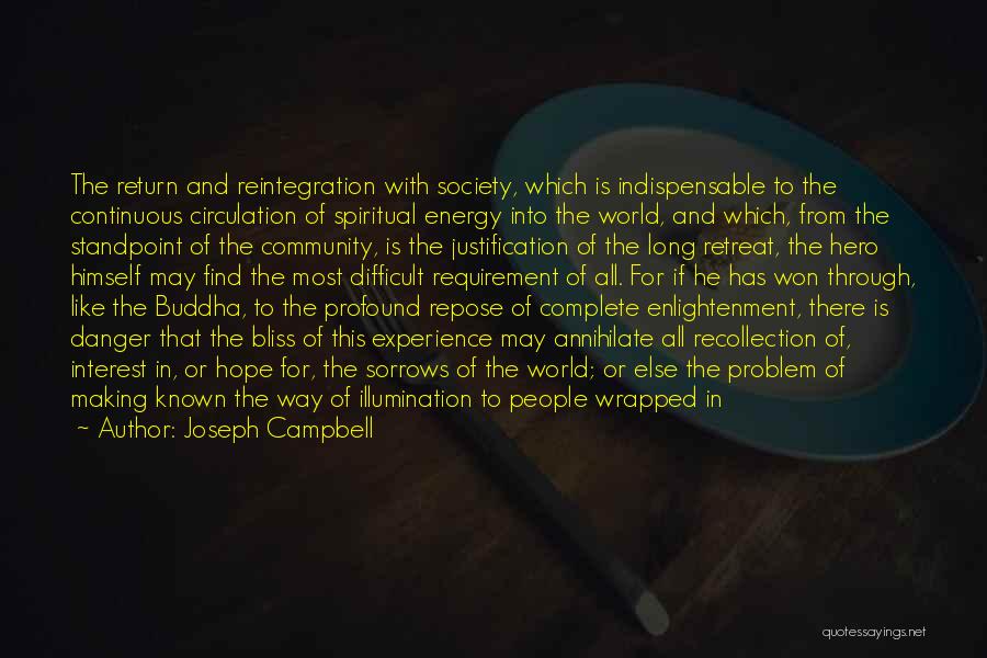 Energy And Society Quotes By Joseph Campbell