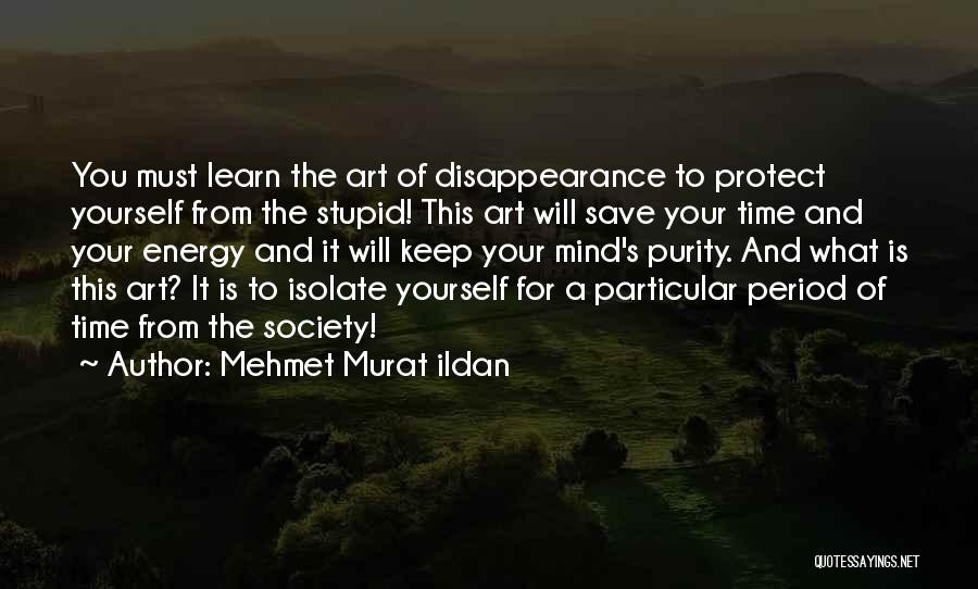 Energy And Society Quotes By Mehmet Murat Ildan