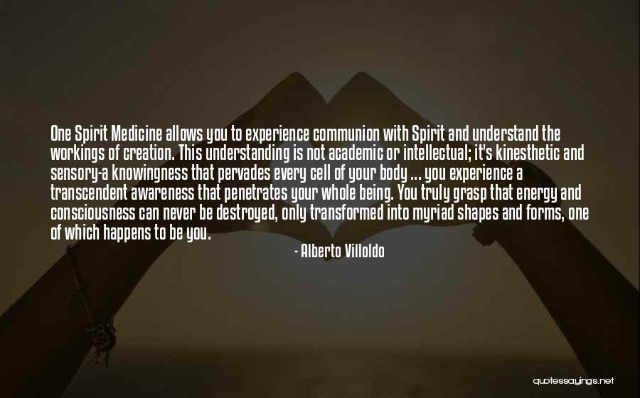 Energy And Spirit Quotes By Alberto Villoldo