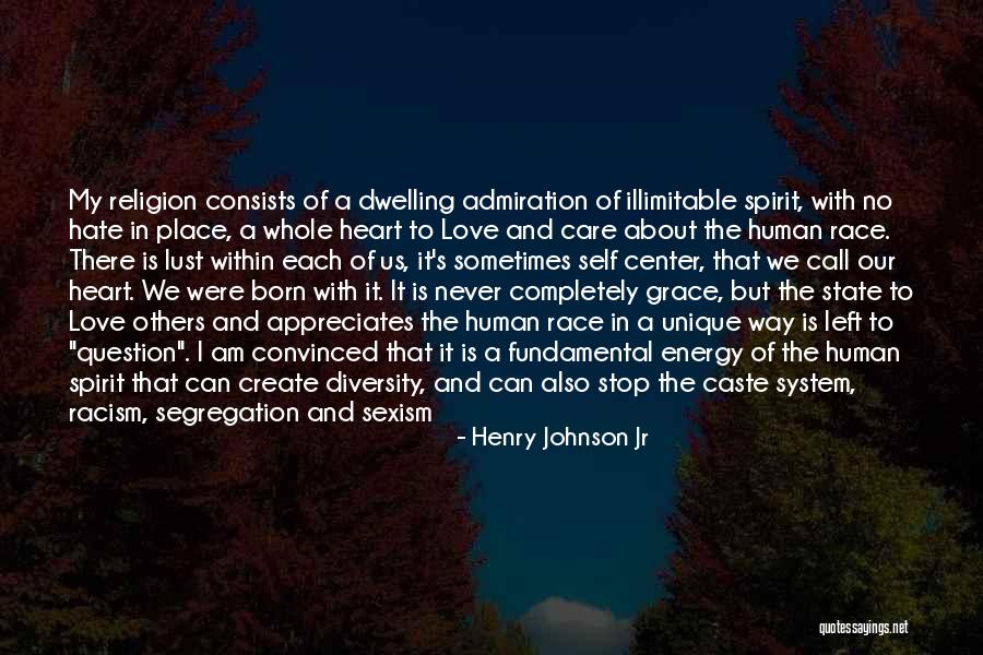 Energy And Spirit Quotes By Henry Johnson Jr