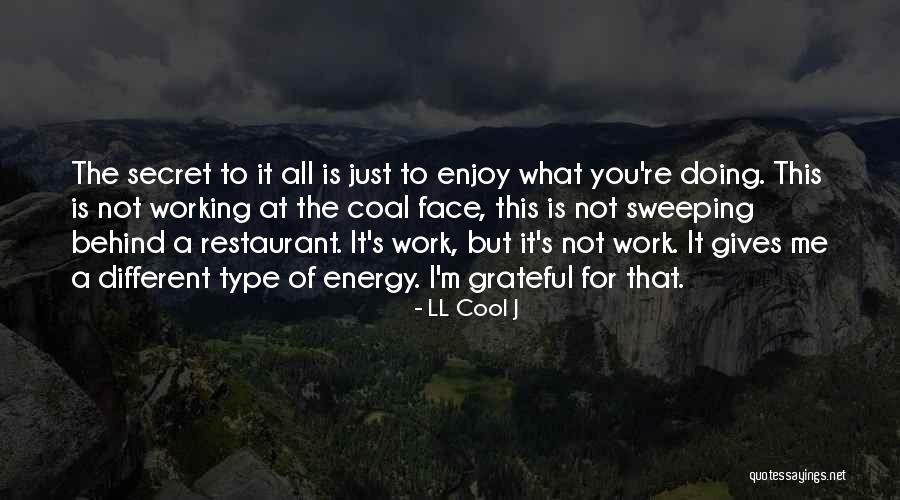 Energy At Work Quotes By LL Cool J