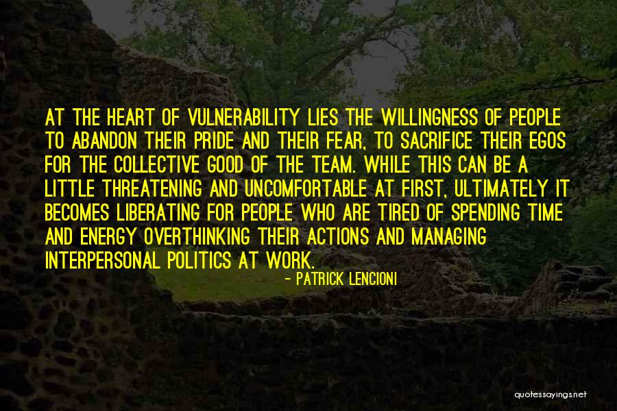 Energy At Work Quotes By Patrick Lencioni