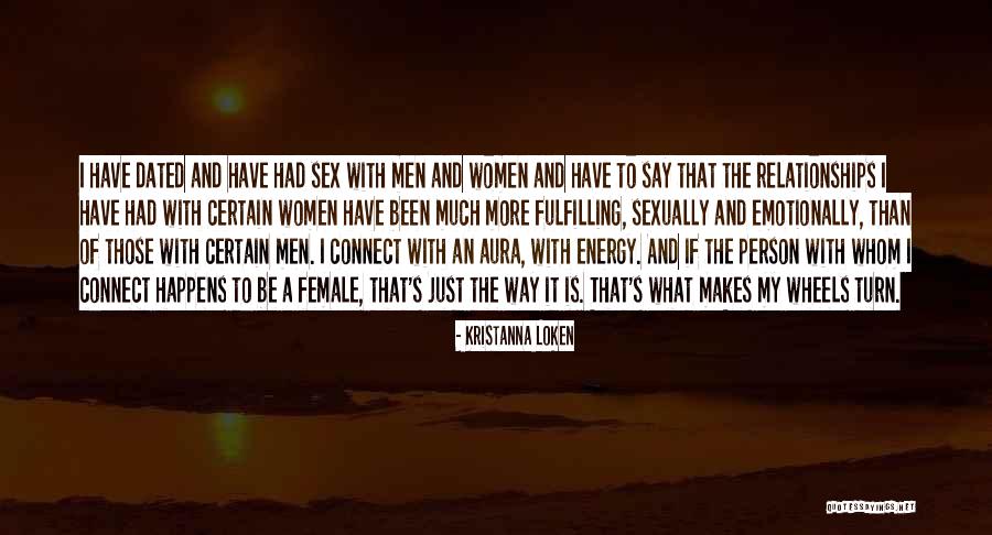 Energy Aura Quotes By Kristanna Loken Energy Aura Quotes By Kristanna Loken