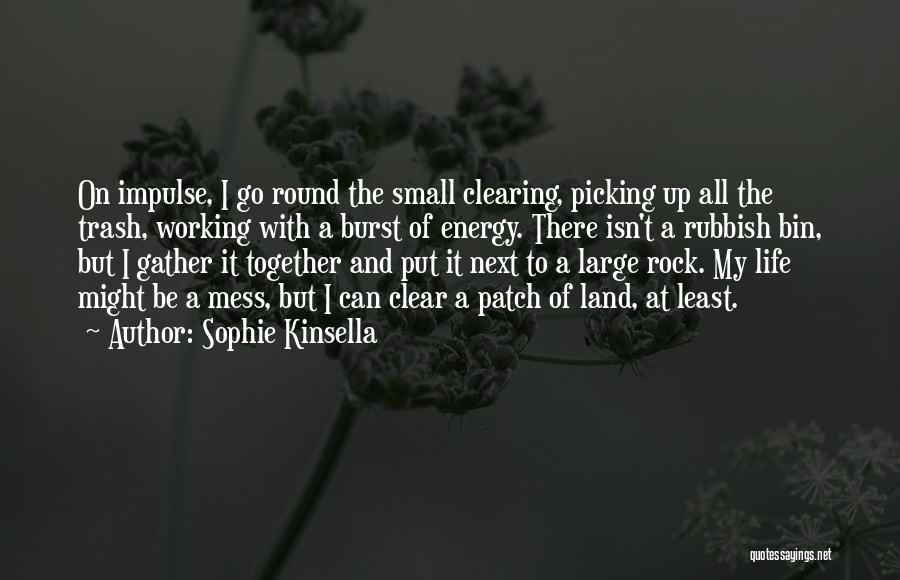 Energy Clearing Quotes By Sophie Kinsella