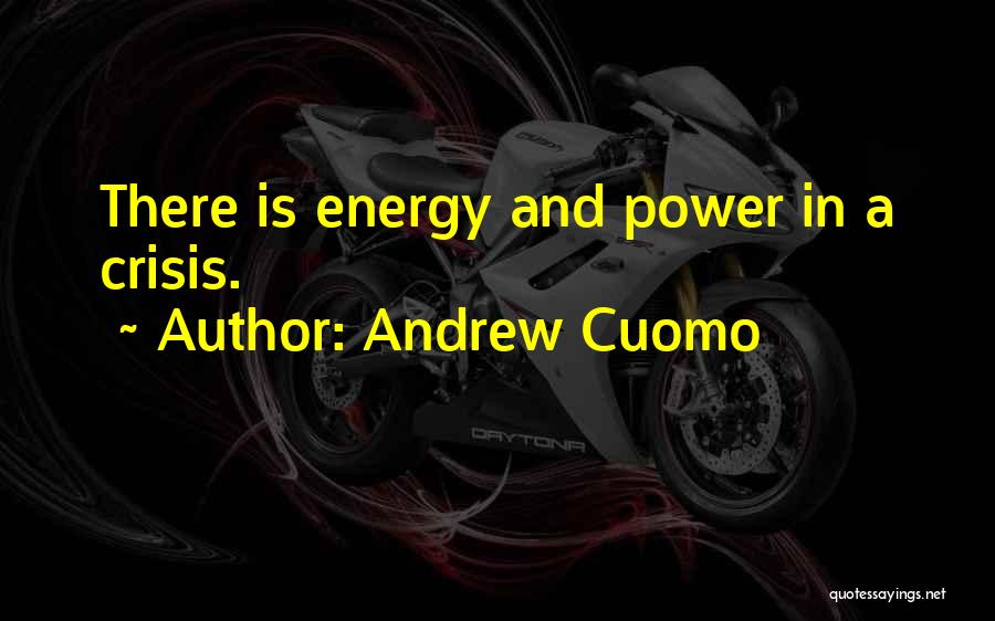 Energy Crisis Quotes By Andrew Cuomo