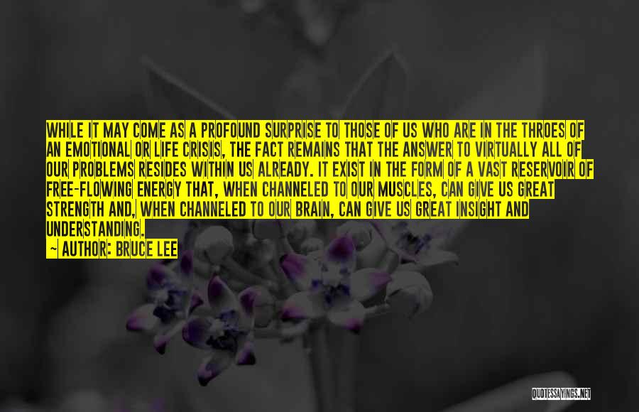 Energy Crisis Quotes By Bruce Lee