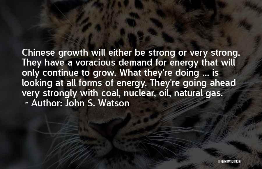 Energy Demand Quotes By John S. Watson