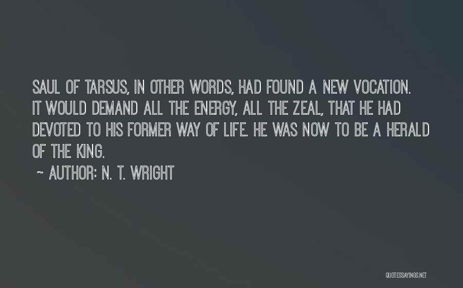 Energy Demand Quotes By N. T. Wright