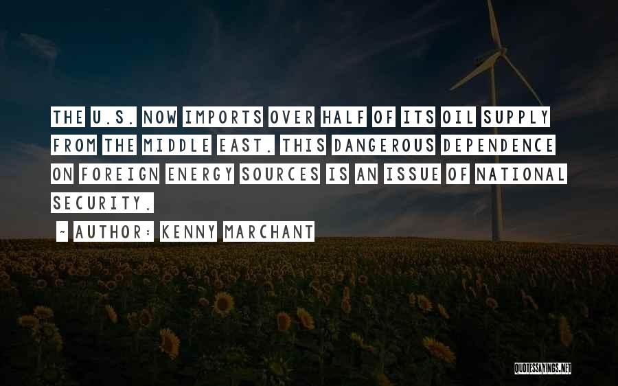Energy Dependence Quotes By Kenny Marchant