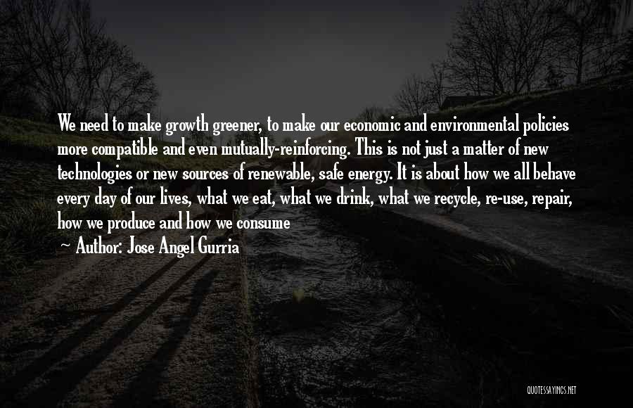 Energy Drink Quotes By Jose Angel Gurria