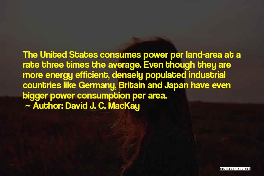 Energy Efficient Quotes By David J. C. MacKay