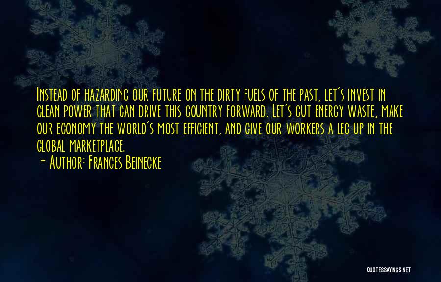 Energy Efficient Quotes By Frances Beinecke