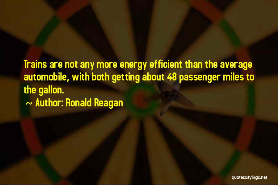 Energy Efficient Quotes By Ronald Reagan