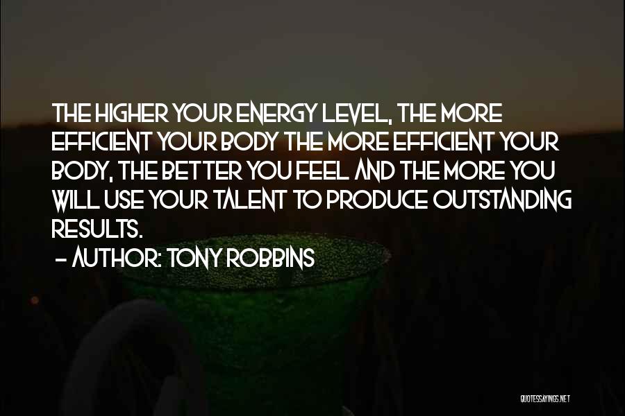 Energy Efficient Quotes By Tony Robbins