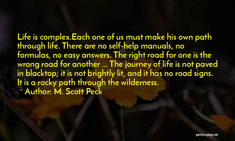 Energy Efficient Transport Quotes By M. Scott Peck