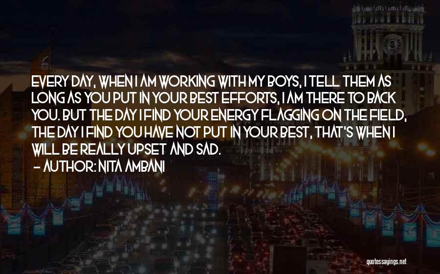 Energy Field Quotes By Nita Ambani