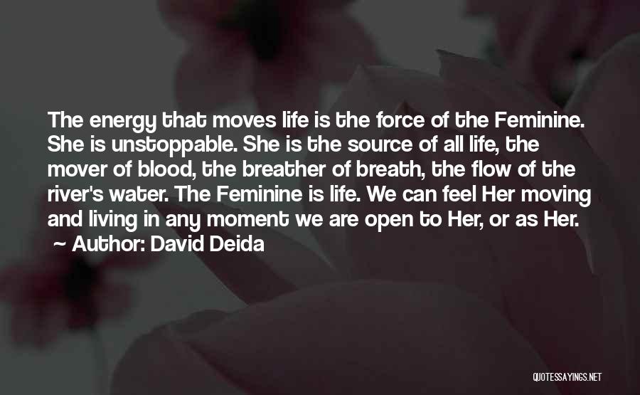 Energy Flow Quotes By David Deida