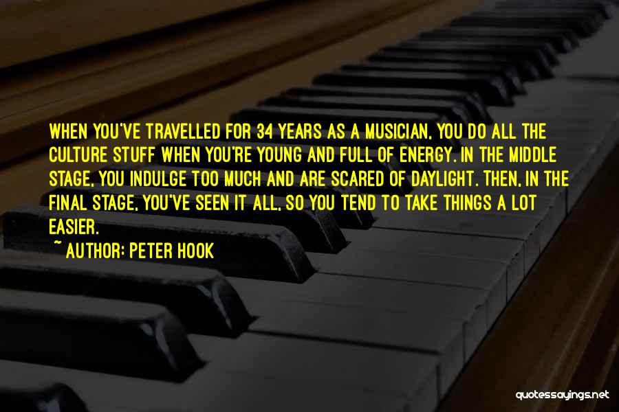 Energy Full Quotes By Peter Hook