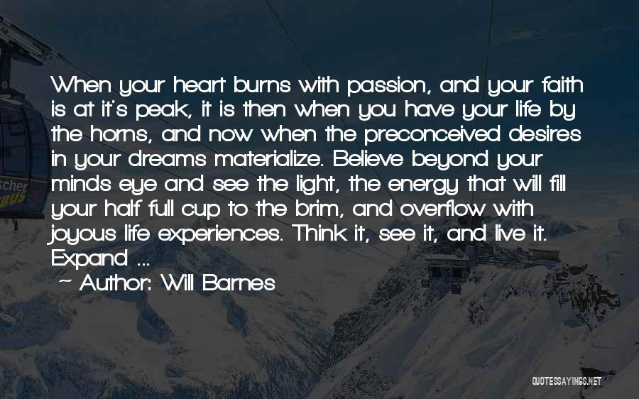 Energy Full Quotes By Will Barnes