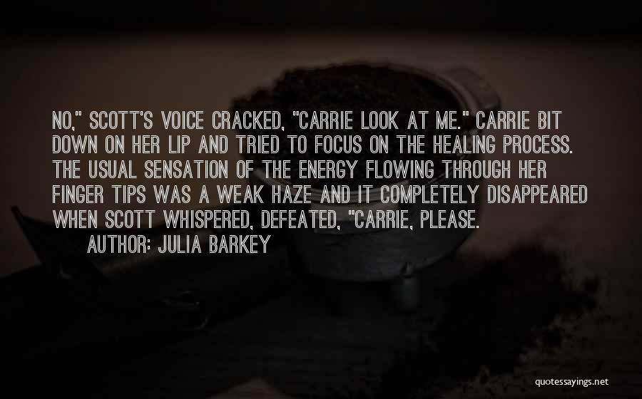 Energy Healing Quotes By Julia Barkey