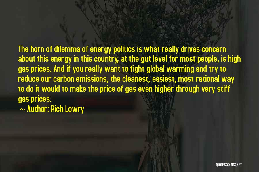 Energy Level Quotes By Rich Lowry