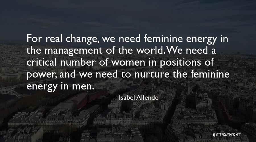 Energy Of The World Quotes By Isabel Allende