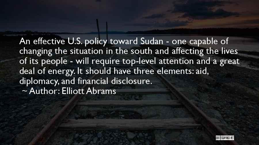 Energy Policy Quotes By Elliott Abrams