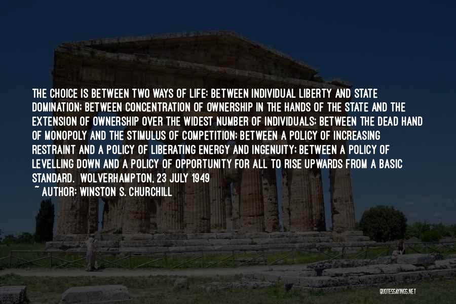 Energy Policy Quotes By Winston S. Churchill