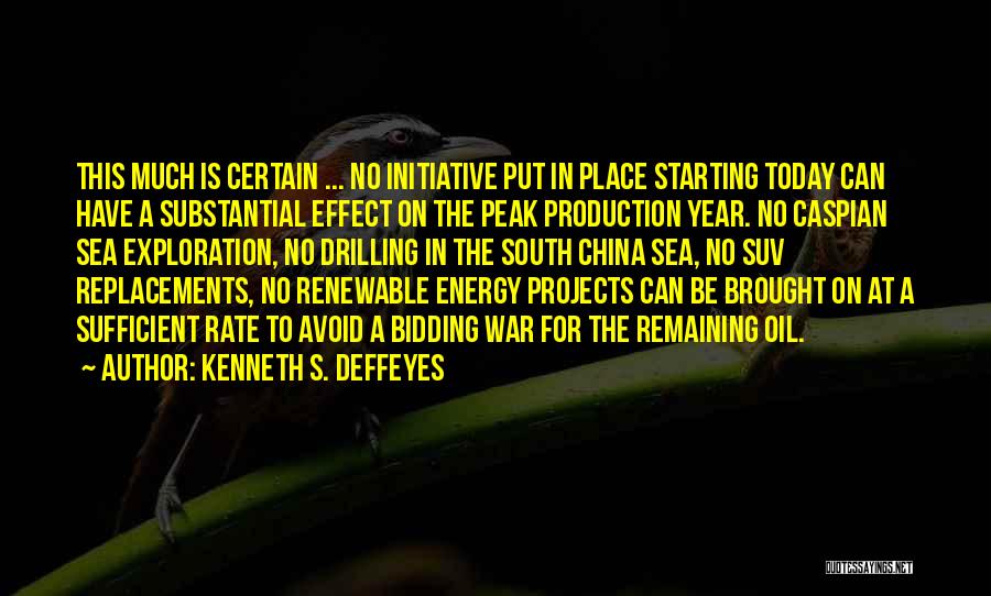Energy Production Quotes By Kenneth S. Deffeyes