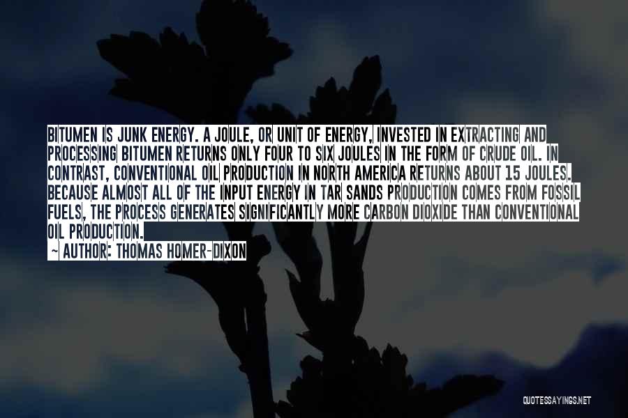 Energy Production Quotes By Thomas Homer-Dixon