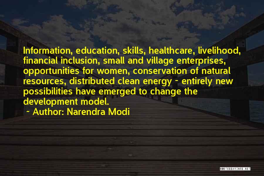 Energy Resources Quotes By Narendra Modi