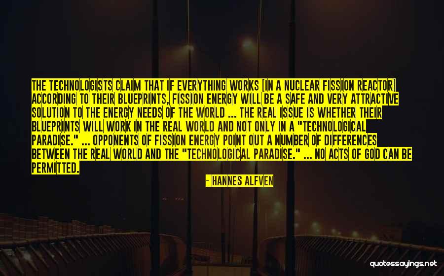 Energy Science Quotes By Hannes Alfven