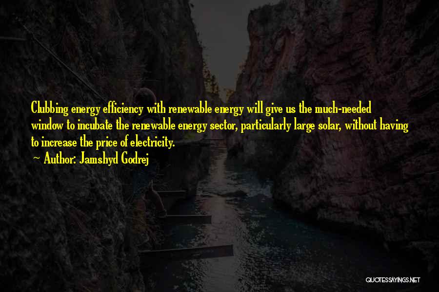 Energy Sector Quotes By Jamshyd Godrej