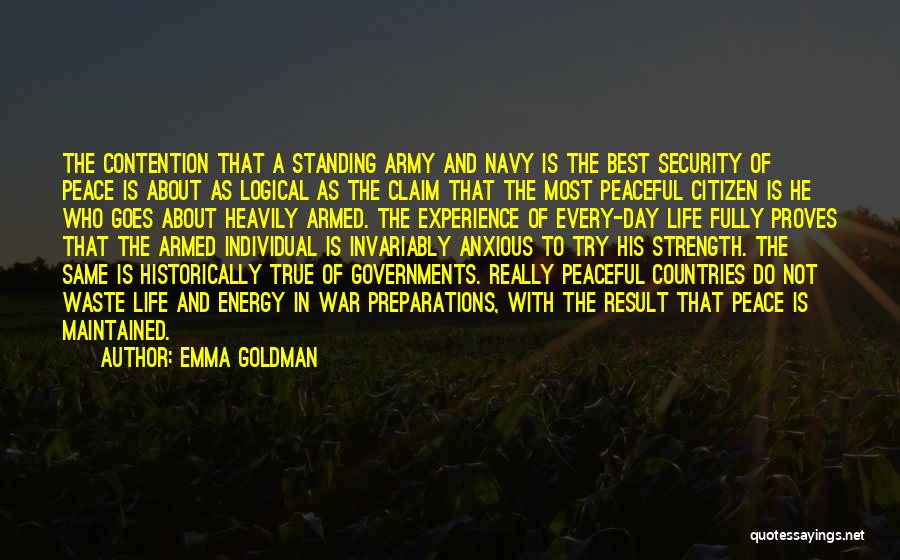 Energy Security Quotes By Emma Goldman