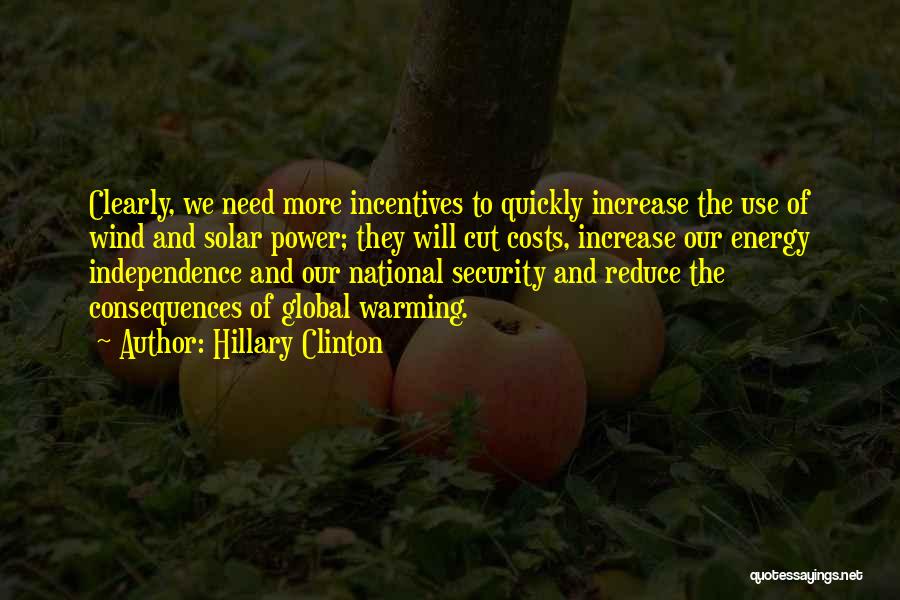 Energy Security Quotes By Hillary Clinton